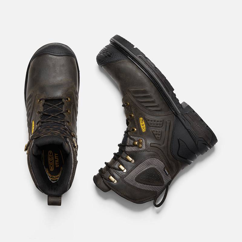 Keen CSA Philadelphia+ Insulated Waterproof 8" Carbon-Fibre Toe Winterstiefel Herren DE-08391 Cascad